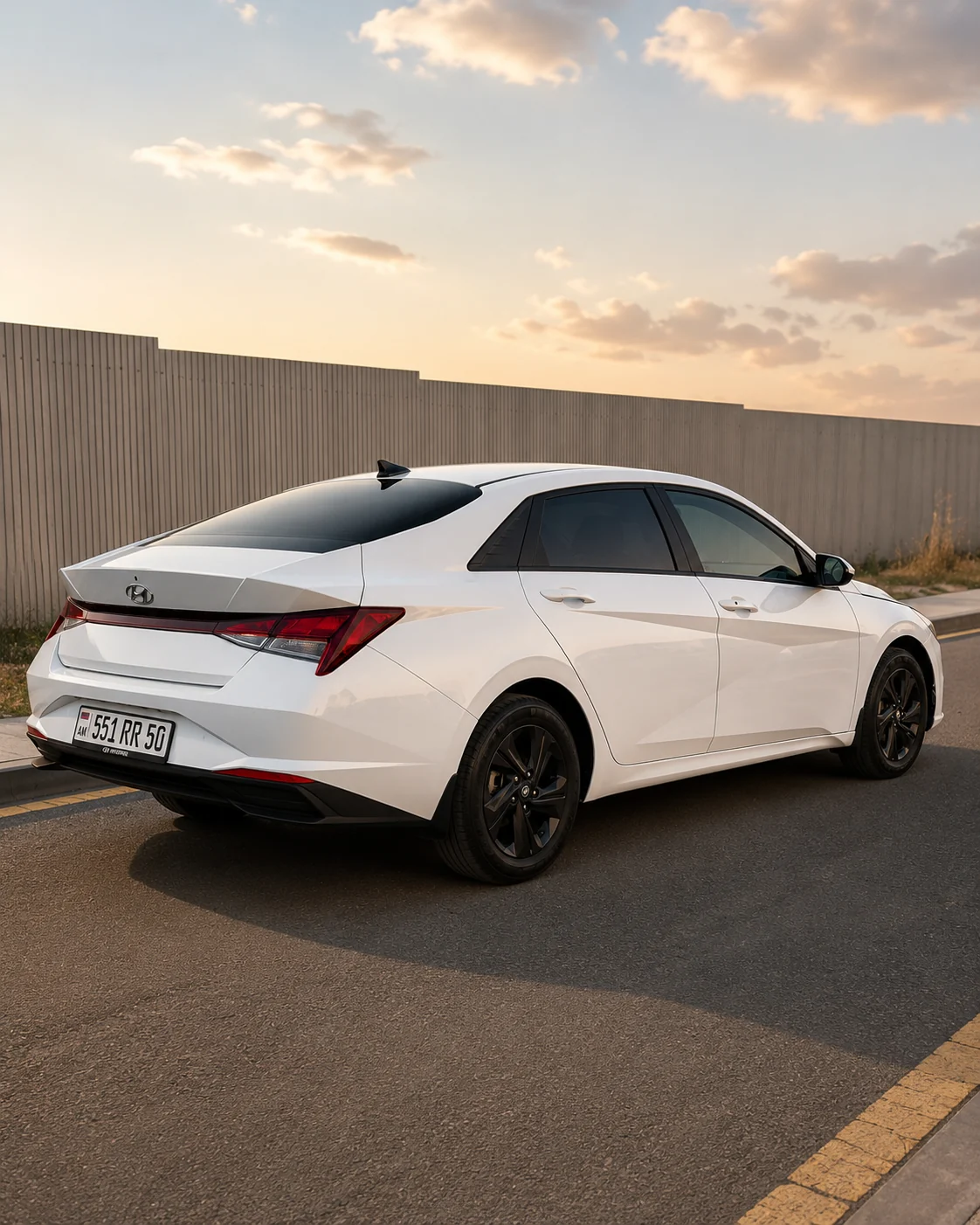 Hyundai Elantra from the WayGo 551 fleet